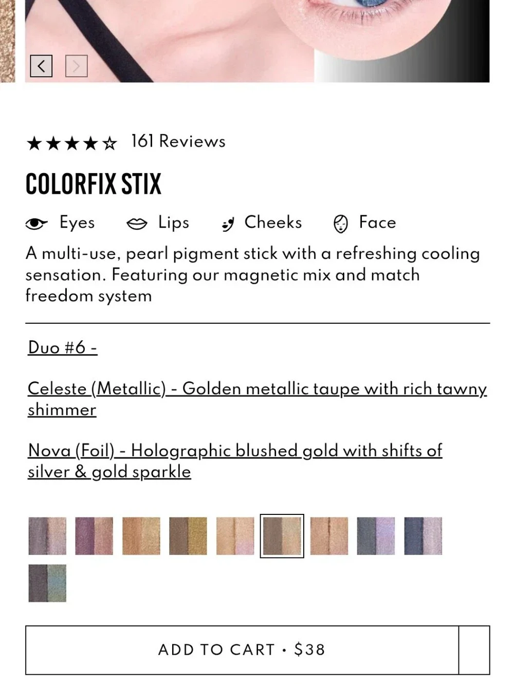 Danessa Myricks Beauty Colorfix Multi-Use Pigment Stick - Duo# 6